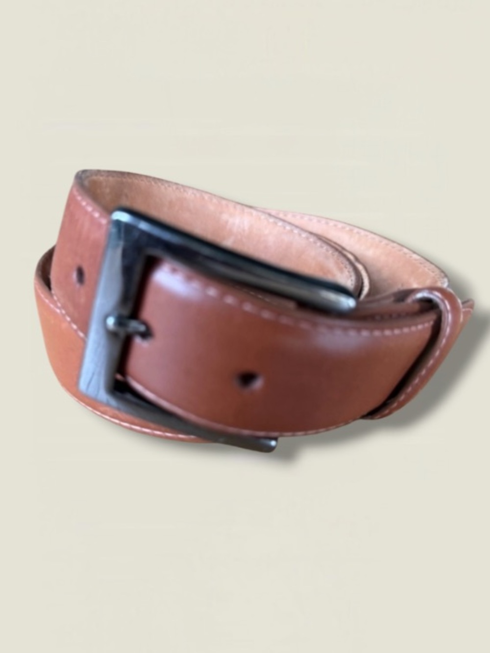 W. KLEINBERG Smooth Leather 1.5” Belt Size 40